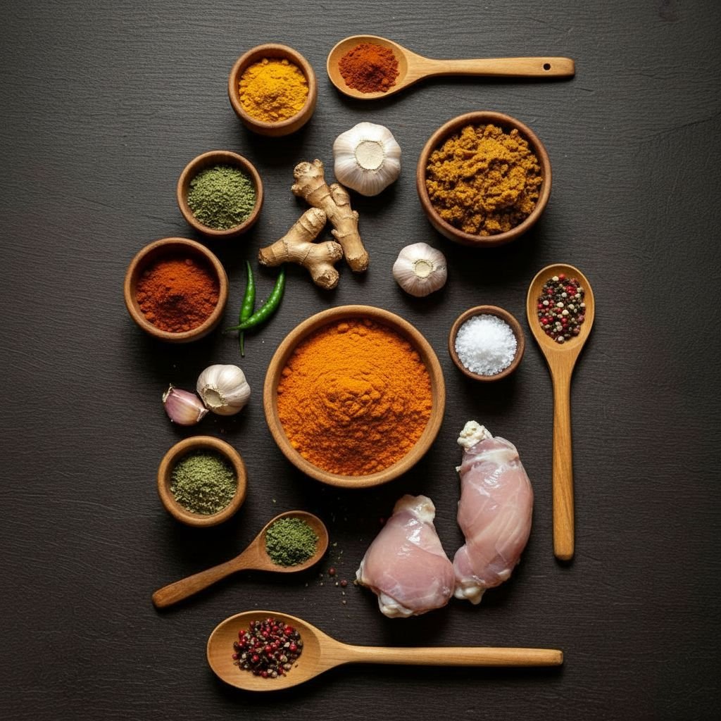 Rajesh Chicken Masala Ingredients